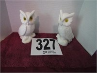 (2) Owl Figurines