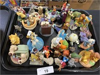 Lot of Classics Disney toy figures.