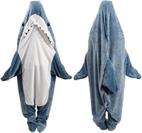 SM6666 Shark Blanket Hoodie Onesie Large