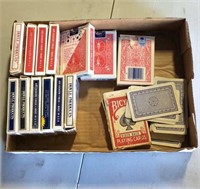 13 decks of bicycle cards