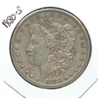 1880-S Morgan Silver Dollar