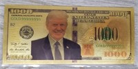 Donald Trump $1000 Bill