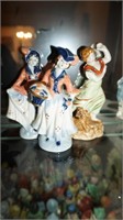 Occupied Japan Figurines of Ladies