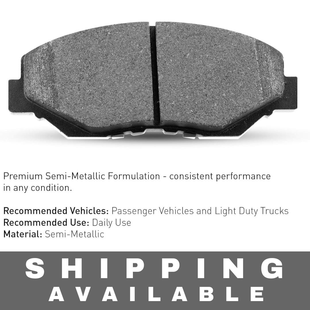 R1 Concepts Rear Semi-Metallic Series Brake Pads