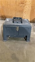 Step stool with compartment