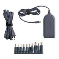 onn. 65W Laptop Charger w/10 Tips  10-ft Cord