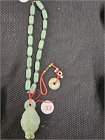 Handcarved Jade Necklace