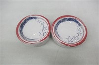 (2) Nicole Home Collection 8 5/8" Plates Heavy