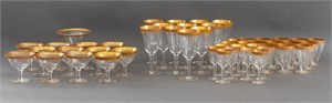 Tiffin-Franciscan Minton Clear Glass Service, 41