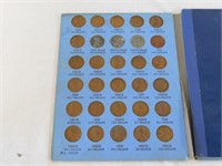 Lincoln head cent 1941 on book w/89 pennies