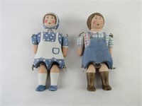 Two Ceramic People