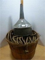 Apple Basket / Rope / Funnel