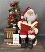 Story Teller Reading Santa w/Cassette Player