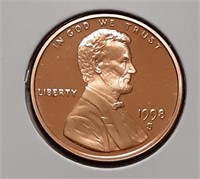 PROOF LINCOLN CENT-1998-S