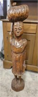 3-4 Ft Tall Wooden Sculpture