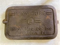 Penn-Aire Boyertown, PA Small Stove Plate Door