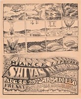 AWHQ  Shiva's Headband Handbill Jim Franklin