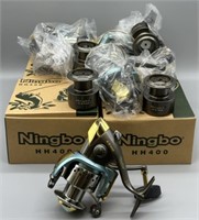 4-Ningbo HH400 Spinning Reels - NIB