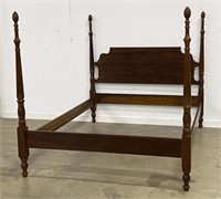 Solid Cherry Queen Size Poster Bed