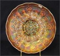 M'burg Rosalind 10" IC shaped bowl - marigold
