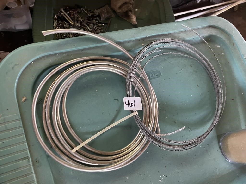 2 types of tubing/wire