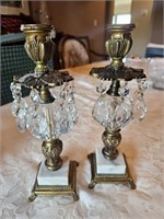 Hollywood Regency Candle Holders