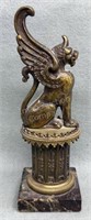 8in Asian Winged Griffin Incents Burner