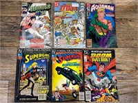 6 Superman Comic Books