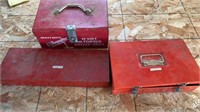 2 central Texas college tool boxes and a