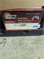 Parts Master Brake Shoe