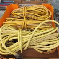 BOX OF HEAVY DUTY EXTENSION CORDS