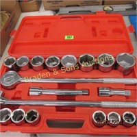 USED 3/4" SOCKET SET FROM 7/8" - 2"