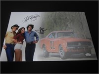 Bach & Wopat Signed 11x17 Photo JSA Witnessed