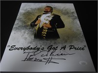 Ted DiBiase Signed 11x14 Photo JSA COA