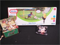 Little Tykes soccer set in box, Enesco Treasure