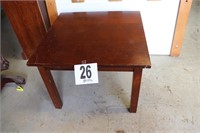 Wooden Side Table (24x24x18") BUYER RESPONSIBLE
