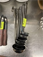 QTY STAINLESS STEEL LADLES