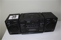 Sony Radio with Cassette & CD Player