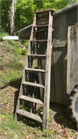 Two Wooden Ladders