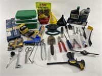Tools: Sandpaper, Pliers, Cooler, Sealant, & More