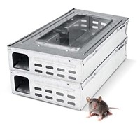 Tin Cat Multi-Catch and Release Humane Mouse Trap