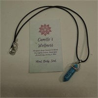 Bullet/Rope Necklace by Camille's Wellness
