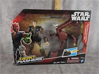 STAR WARS HERO MASHERS SPEEDER & ANAKIN SKYWALKER