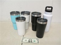 Lot of Stainless Steel Tumblers/Cups
