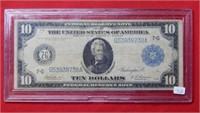 1914 $10 Federal Reserve Note Chicago, IL