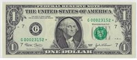 US $1FRN STAR NOTE 2003 FANCY SN Chicago 7G.R1C