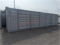 1 Trip High Side Shipping Container w/ 2 Side Door