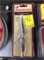 Winchester Ersatz Stag Stockman 3 Folding Knife