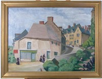 John R Kelley 20x30 O/C "Hotel De France"