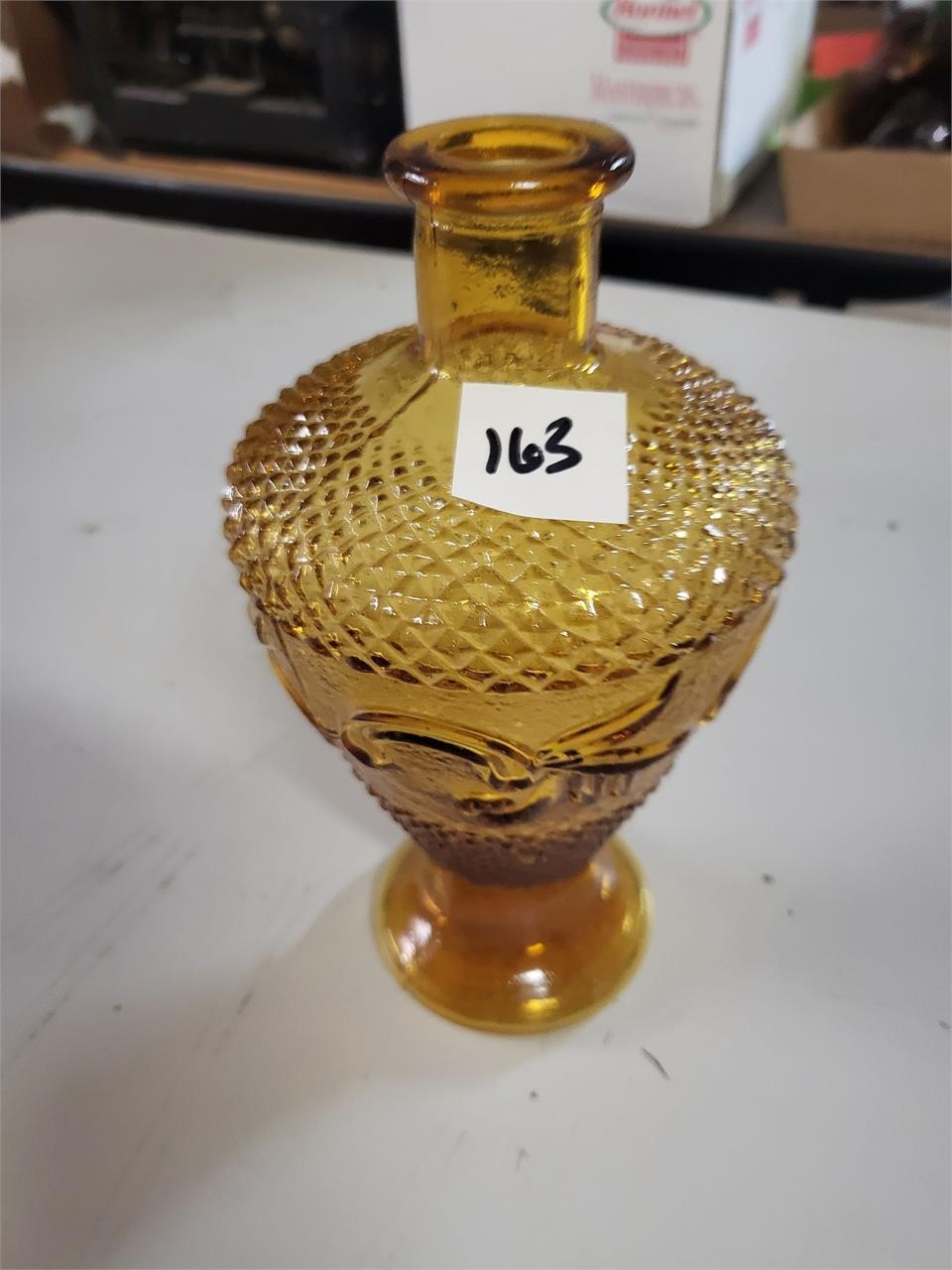 vtg Art Glass Decanter